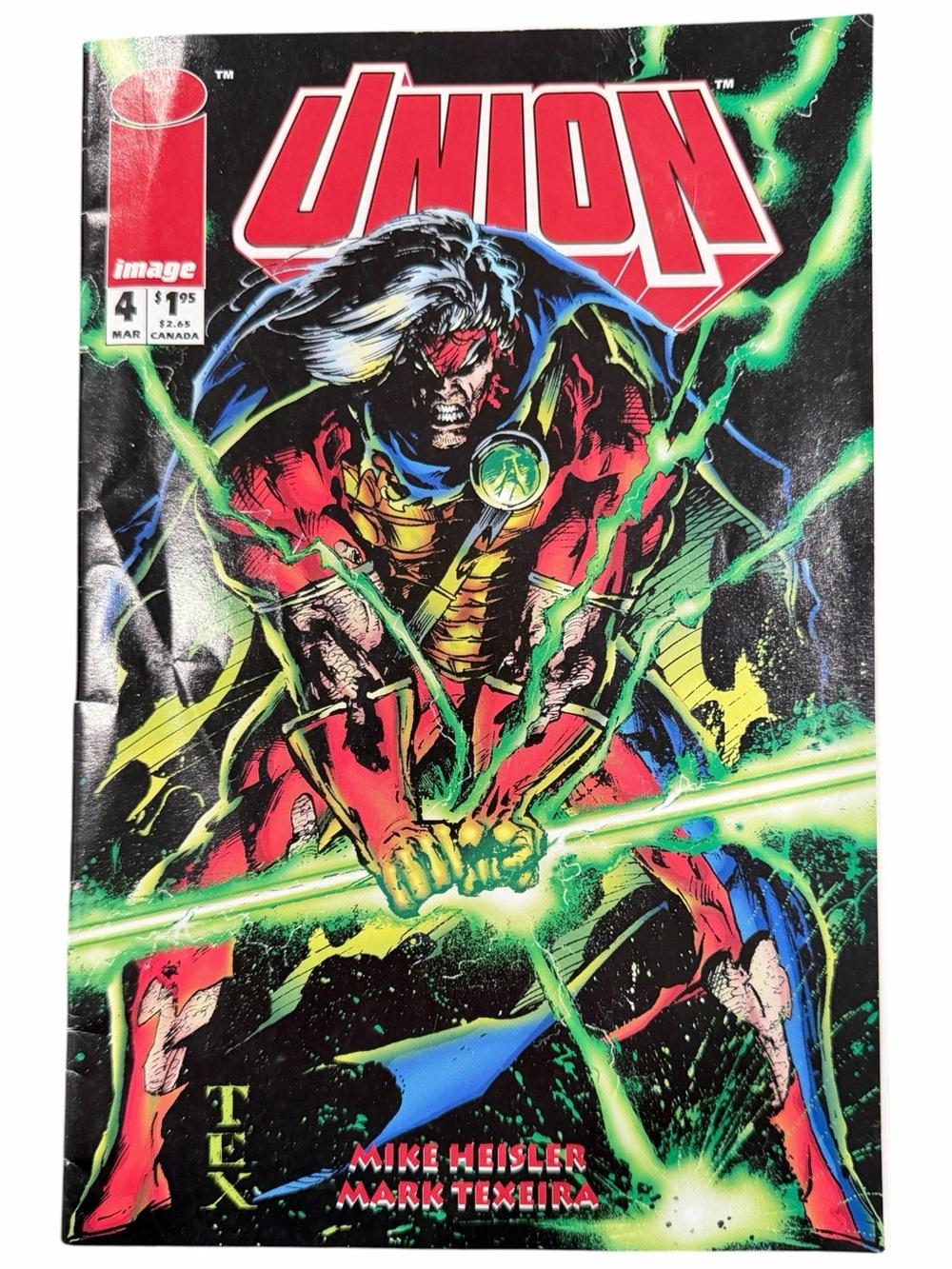 Image Comics Union #4 "Good Intentions" First Printing 1994 Single Issue